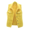 thumbnail image 1 of WRKEKC Vestes pour Femmes Tendance, Trench pour Femmes, Veste Sans Manches Unie de Printemps pour Femmes, 1 of 5
