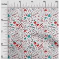 thumbnail image 2 of oneOone Polyester Spandex Teal Green Fabric Tool Sewing Material Print Fabric By The Yard 56 Inch Wide, 2 of 4