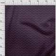 thumbnail image 2 of oneOone Georgette Viscose Fabric Chevron Ikat Printed Craft Fabric BTY 42 Inch Wide, 2 of 4