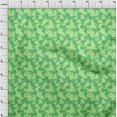 thumbnail image 4 of oneOone Cotton Poplin Light Green Fabric Floral Botanical Sewing Craft Projects Fabric Prints By Yard 56 Inch Wide, 4 of 4