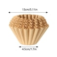 thumbnail image 2 of Binwennn Kitchen Screen Strainer Dish Brush Stainless Coffee Filter Paper 155/185 Cake Coffee Filter Paper Hand Brewing Pot Coffee Filter Paper Filter Paper, 2 of 3