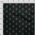 thumbnail image 2 of oneOone Cotton Flex Fabric Leaves & Floral Block Print Fabric BTY 40 Inch Wide, 2 of 5