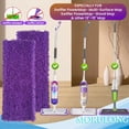 thumbnail image 3 of Tampons de Recharge Réutilisables pour Vadrouille Électrique Compatibles avec Swiffer Power Mop, Lot de 3, 3 of 6