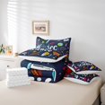 thumbnail image 5 of Chemistry Bed in a Bag King 7 Pieces,Colorful Chemical Test Tube Comforter Set Reversible Science Equation Design,Ultra Soft & Breathable Bedding Sets with Comforter,Sheets,Pillowcases & Shams, 5 of 5
