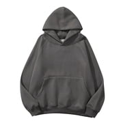 Women's Hoodies & Sweatshirts Hoodie Womens Full Zip Womens Sweatshirt Comfortable Basic Loose Hoodie Womens Athletic Hoodie Blank Sweat Shirts for Women with Pocket Long Sleeve Pullover