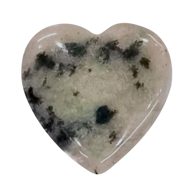 Heart Shape Natural Gemstone Polished Gemstone Rose Quartz Amethyst Flower Pot Fish Tank Decoration