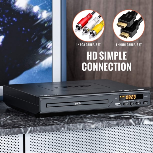 Adh Cd Vcd Disk Hd Hdmi Dvd Player Multi-region - Walmart.ca
