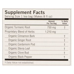 Yogi Tea - Produits biologiques - Chai de miel Turcuma - Cas de 6 - 16 sac