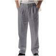 thumbnail image 2 of Ceisia Pantalon Habillé en Coton à Rayures Rétro Droit Décontracté pour Homme, Cadeau, Doux, Structuré, Mince, à Rayures, Multicolore, 2 of 9