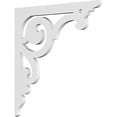 thumbnail image 2 of Ekena Millwork BKTP01X16X16HU Support Hurley - 0.62 x 16 x 16 Po., 2 of 4