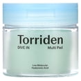 thumbnail image 1 of Torriden, Dive In, Low Molecular Hyaluronic Acid Multi Pad, 80 Sheets, 5.41 fl oz (160 ml), 1 of 5