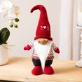 thumbnail image 1 of Northlight Plush Standing Nordic Christmas Gnome - 11", 1 of 5