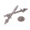 thumbnail image 4 of ORUYROP Ancre en Coin en Acier Inoxydable 1/4 Pouces X 3 Pouces (10 Pcs), Acier Inoxydable 18-8, 4 of 7