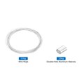 thumbnail image 3 of Uxcell 16Ft Wire Rope 304 Stainless Steel Cable 1/24" 2Pcs Sleeve White, 3 of 7