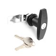 thumbnail image 3 of Akozon Rear Fixing T Handle Lock Tool Box Garage T-Shape  Door Lock With Keys For Trailer  Canopy, 3 of 8
