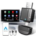 thumbnail image 1 of ByteWave Android Auto Wireless Adapter, 2025 NFC & Bluetooth 5.3 Convert Wired to Wireless Android Auto Car Dongle | No Latency, Dual-Band WiFi, USB-A/Typ, 1 of 7