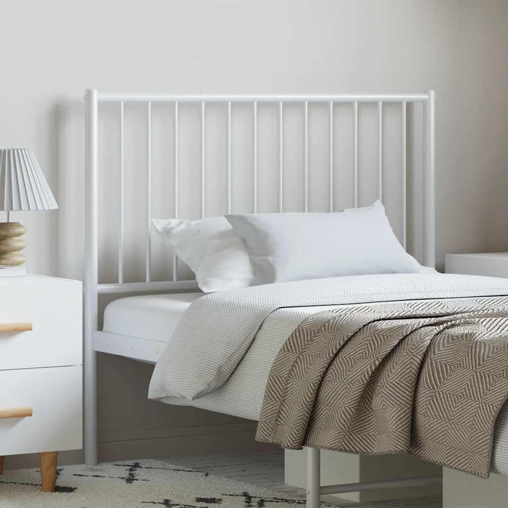vidaXL Metal Headboard Decorative Steel Construction Headboard for Bedroom
