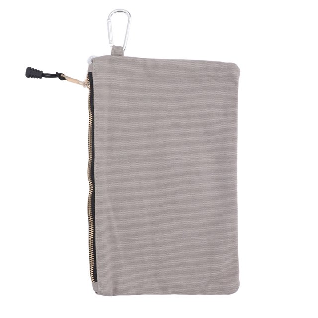 Tool Bag, Tool Pouch Bag Zipper Pouch Multipurpose Storage Organizer Tote Bags Waterproof Portable Tool Pouch Zipper Bag with Dependable Metal Zippers