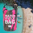 thumbnail image 4 of thinsony Petit Sac Étanche 2L Sac Bandoulière pour Kayak Rose Rouge, 4 of 8