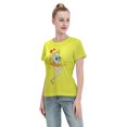 thumbnail image 4 of T-Shirt Basique à Manches Courtes pour Femmes Sailor Moon Aino Minako, 4 of 6