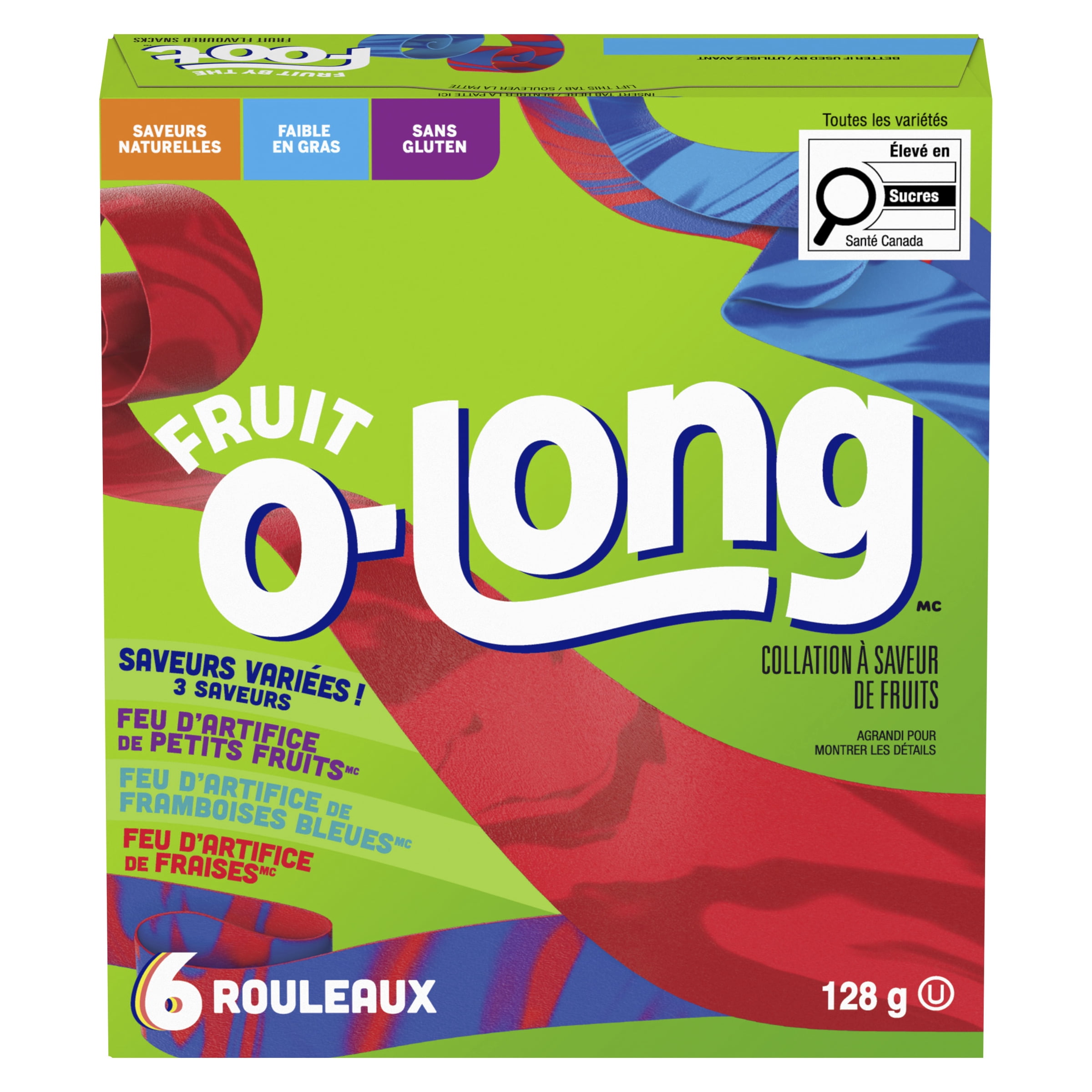 Fruit by the Foot Fruit Flavoured Snacks, Variety Pack, Gluten Free, Kids Snacks, 6 rolls