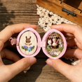 thumbnail image 3 of MesaSe Girl‘S Doll House Toy Nut Secret 3d Theatre Scene Undersea Roaming Miniature Kit Creative Safe Paper Walnut Shell Diy Starry Notes, 3 of 5