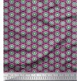 thumbnail image 3 of Soimoi Poly Georgette Fabric Artistic Floral Print Fabric by Yard 42 Inch Wide, 3 of 3