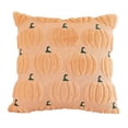 thumbnail image 1 of Halloween Pumpkin Pillow Cover 45x45CM Plus H Fabric 3D Velvet Pattern Multiple Colors for Home Sofa Bed Decorative, 1 of 6