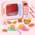 thumbnail image 3 of Ensemble de Jeu Micro-Ondes pour Enfants 31 Pcs, Jouet de Cuisine Interactif Réaliste pour Jeu d'Imitation, 3 of 10