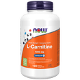 thumbnail image 1 of NOW Supplements L-Carnitine 1000mg Tablets, 100 Count, 1 of 3