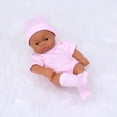 thumbnail image 1 of EGNMCR Room Decor, Home Decor, Wall Decor 7.87 Inch Soft Newborn Baby Dolls Vinyl Baby Dolls With Clothes Set Including Pacifier Realistic Doll Look Real Doll Doll, 1 of 7