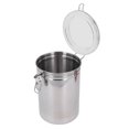 thumbnail image 4 of Boîte Scellée en Acier Inoxydable, Contenant de Rangement Alimentaire en Acier Inoxydable Pratique pour Thé pour Biscuits Très Grand 2100 ml, 4 of 8