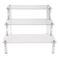 thumbnail image 1 of Langgg Clear Acrylic Display Riser Stand Perfume Cosmetics Holder for Decoration 29.5x27.5x15cm, 1 of 9
