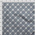 thumbnail image 4 of oneOone Cotton Poplin Navy Blue Fabric Asian Block Craft Projects Decor Fabric Printed By The Yard 42 Inch Wide, 4 of 4