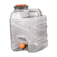 thumbnail image 3 of S SERENABLE Pichet d'Eau de Camping Distributeur de Boisson Étanche avec Robinet Réservoir d'Eau pour Activités de Plein Air Fourgonnette Randonnée Voyage Conduite 15 L, 3 of 9