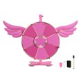 thumbnail image 1 of WinSpin 12" Pink Angel Prize Wheel Tabletop Spinning 8 Slots Party Events Club, 1 of 9