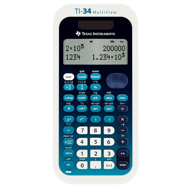 TI-34 MultiView Calculatrice Scientifique