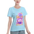 thumbnail image 2 of T-Shirt Basique à Manches Courtes pour Femmes Super Saiyan, 2 of 6