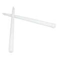 thumbnail image 3 of Flameless Taper Candles , 2pcs Long Battery Life Romantic LED Candle Sticks Battery Powered  For Children For Festival For Birthday Party White Shell, 3 of 8