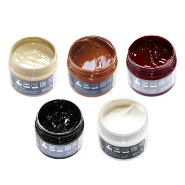 Rénovateur de Couleur de Cuir Teinture Renouveler Pâte Réparation de Cuir Couleur Cuir pour Sofa Canapés Sac Brun