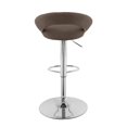 thumbnail image 2 of CorLiving Round Open Back Adjustable Fabric Barstool, set of 2, 2 of 9