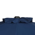 thumbnail image 4 of Lanai 9-ft Half Umbrella - Navy Blue - Polyester Canopy, 4 of 8