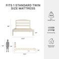 thumbnail image 3 of Better Homes & Gardens Leighton Twin Size Bed Frame for Bedroom, 3 of 9