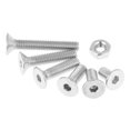 thumbnail image 4 of 180pcs Flat Head Screws M4 304 Stainless Steel Flat Head  Screws Nuts Assortment Kit With Box, Nut, 4 of 8