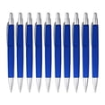 thumbnail image 2 of Wdhugt Blue Blue 10 Pack Retractable Ballpoint Pen Office School Supply Writing Pen Set Click Pen Bulk Pens Fine Point Blue Ink Pen Refillable Pen Office School Pens, 2 of 6