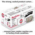 thumbnail image 4 of Classic Aluminium Pressure Cooker 2 Liters | Tall Design, Induction Inner Lid Cooker, Pan Cooker, Best Cooker, Silver (ICL2T), 4 of 4