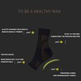thumbnail image 4 of Reduce Price! WSBDENLK Orthopaedic Compression Socks Foot Compression Ankle Support Plantar Fasciitis Socks Grip Socks Football Fitness Socks 1 Pairs, 4 of 5