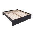 thumbnail image 4 of Prepac 63 in W x 16 in H x 83 in D Select 4-Post Platform Bed, 4 of 6