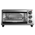 thumbnail image 4 of BLACK+DECKER 4 Slice Toaster Oven - Stainless Steel, 4 of 4