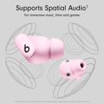 thumbnail image 2 of Écouteurs-boutons True Wireless à Réduction de Bruit Restored Beats Studio - Bluetooth Classe 1, 8 Heures d'Écoute, Résistants à la Sueur, Microphone Intégré - (Rose Coucher de Soleil), 2 of 9